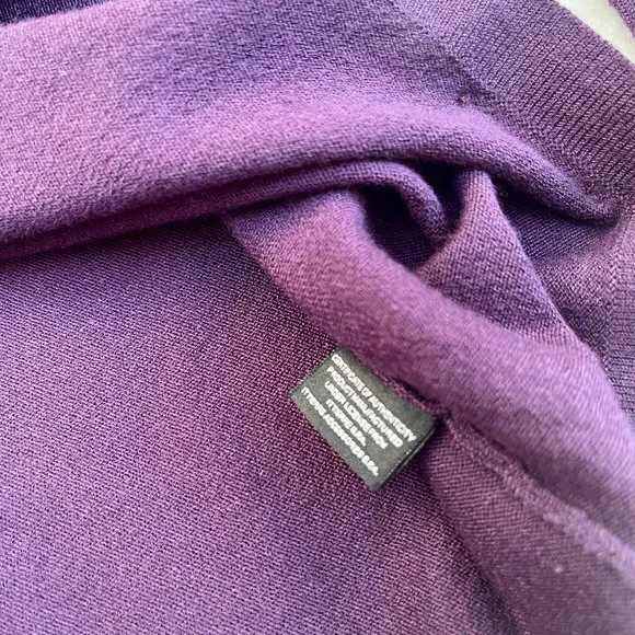 Auc Versace Chained Cold shoulder knit top/sweater